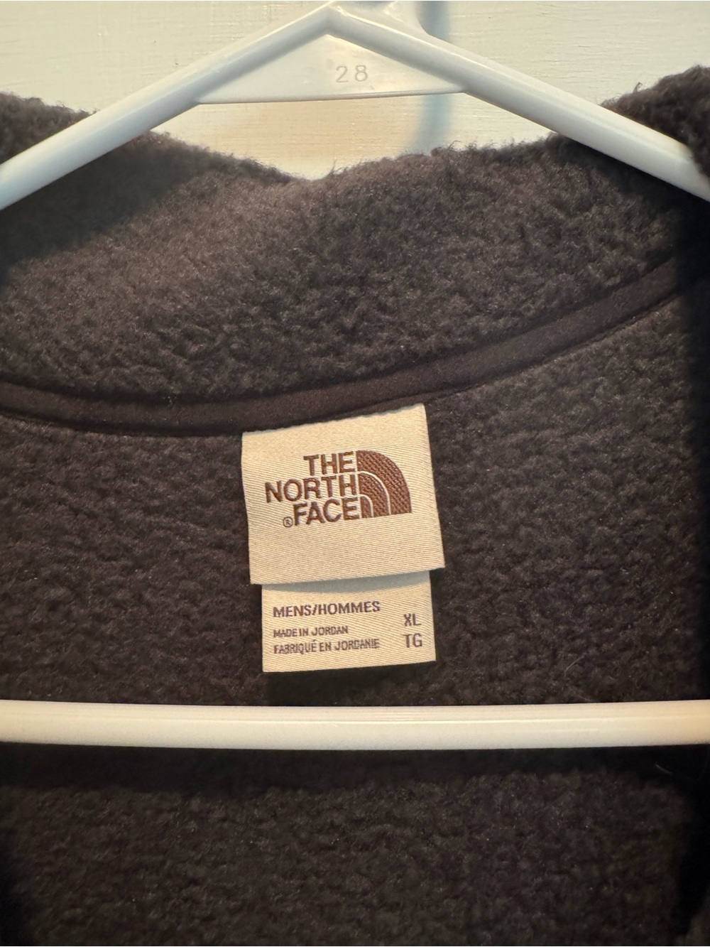 The North Face Men’s Dark Gray Sweater Fleece Vest XL NWT - Picture 4 of 5